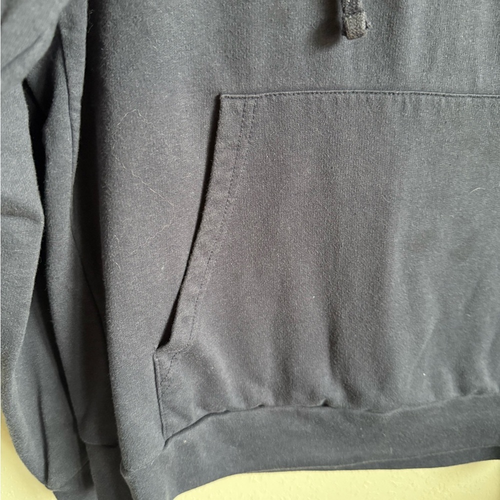Men’s M Black Cabelas Outdoor Gorpcore Casual Country Long Sleeve Hoodie - Picture 2 of 8